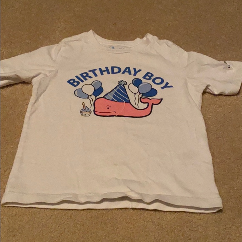 Vineyard Vines 4T Birthday Boy T-Shirt